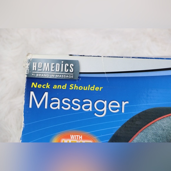 Homedics Massager Neck Shoulder With Heat Gray Black Model NMSQ-200J-2 IOB - Picture 2 of 8